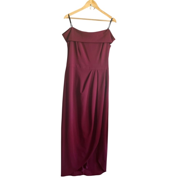 📸 “$BHLDN Deep Red Evening Dress 16 - Picture 3 of 15